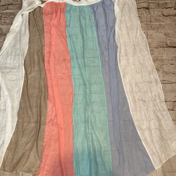 NWT DOSE black semi sheer swim cover-up one size 4-12 - Picture 9 of 10